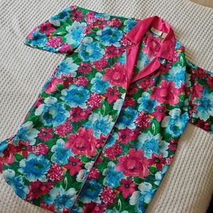 LAST CHANCE! Victorias Secret Floral button up robe